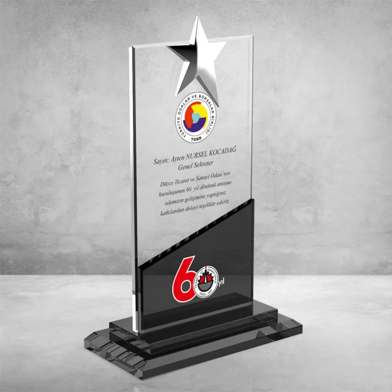 Yıldızlı Plaket Çeşitleri