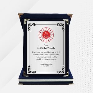 Adalet Bakanlığı Plaket