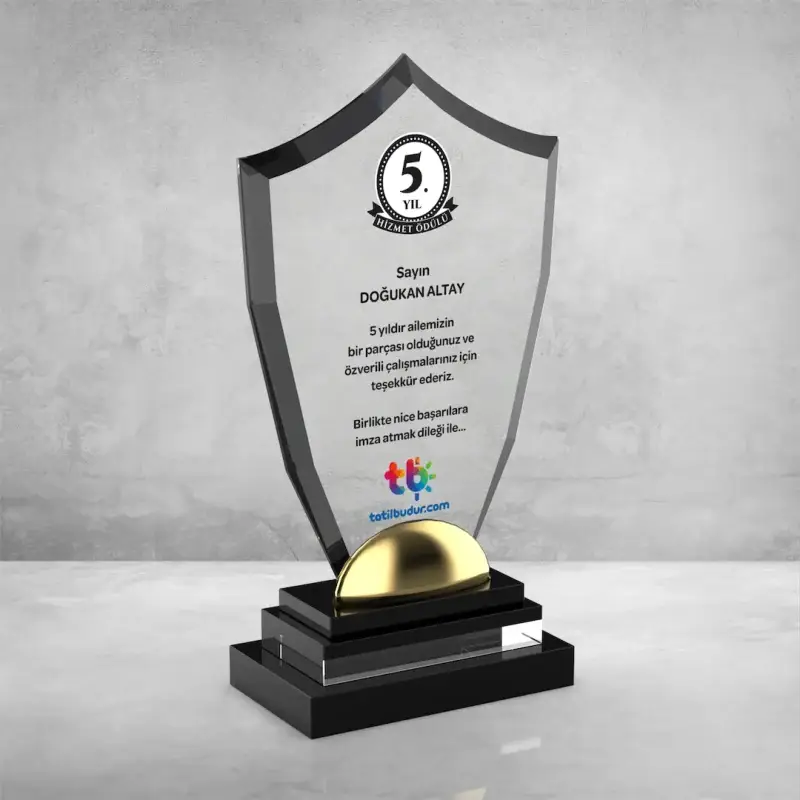 Antalya Vip Cam Plaket