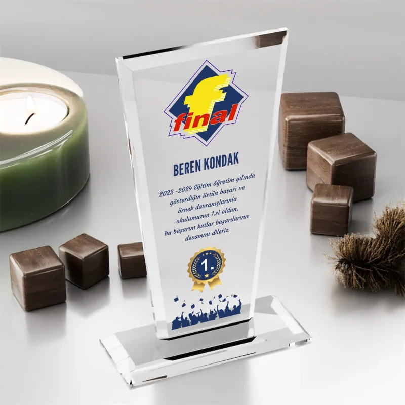 Kristal Mezuniyet Plaketi