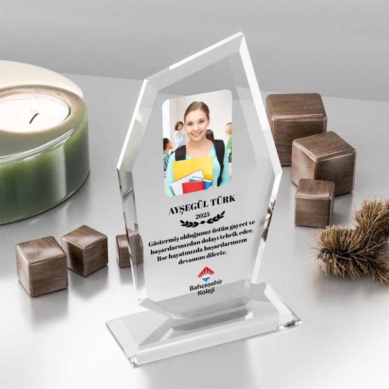 Öğrenci Fotoğraflı Mezuniyet Plaketi