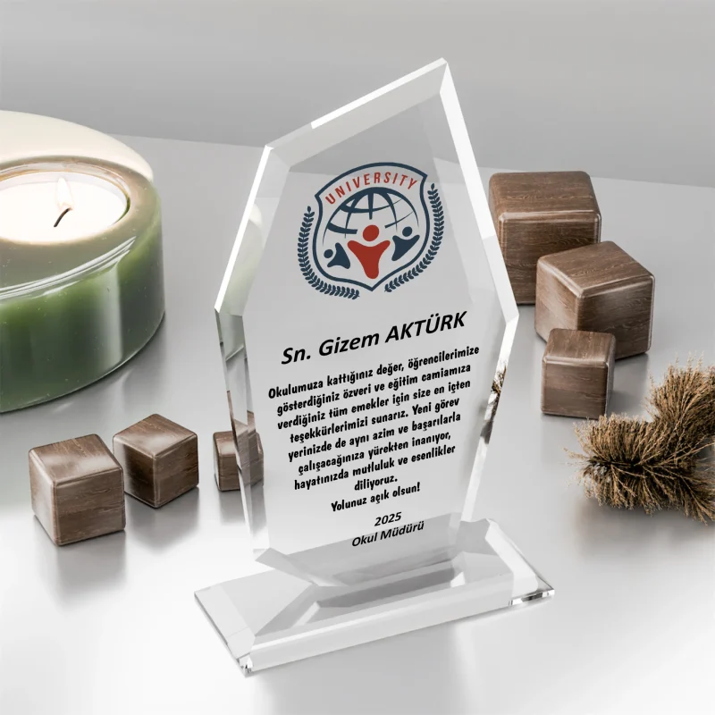 Öğretmen Tayin Atama Plaketi