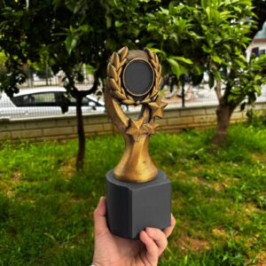 Kişiselleştirilebilir Antalya yıldız kupa plaket ödülü toptan sipariş
