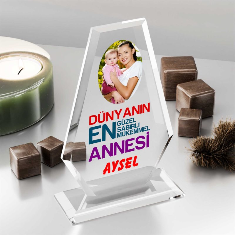 Anneye Hediye Plaket Antalya