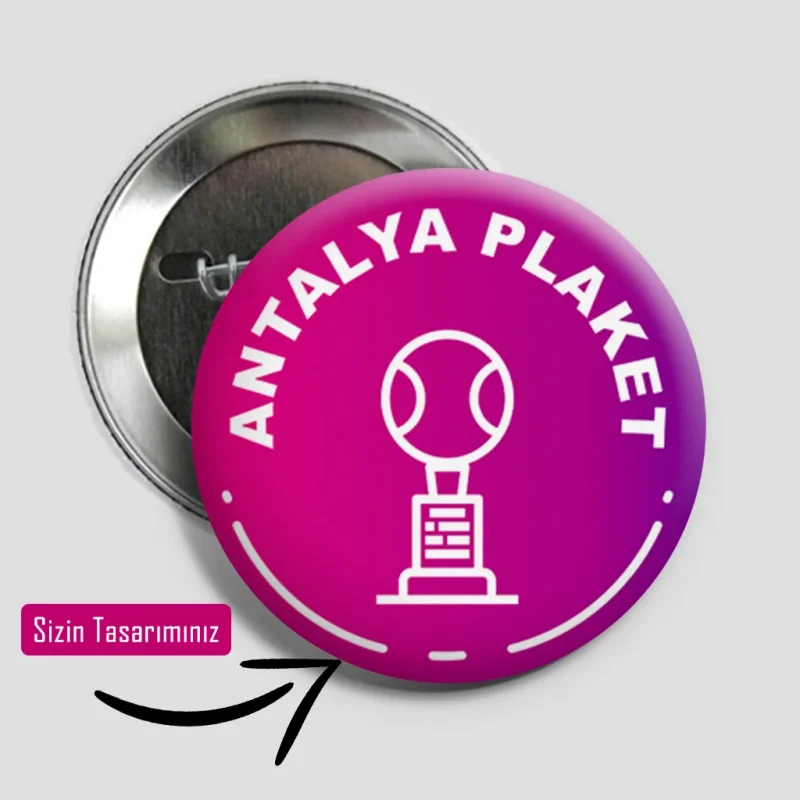 Antalya Buton Rozet Baskı