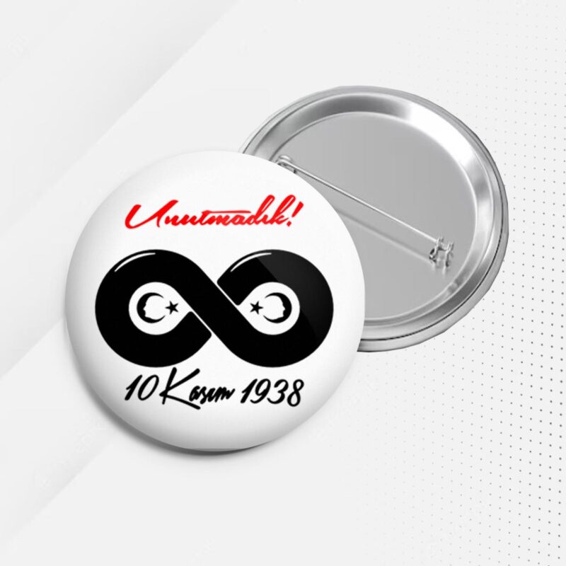 10 Kasım Atatürk Rozet