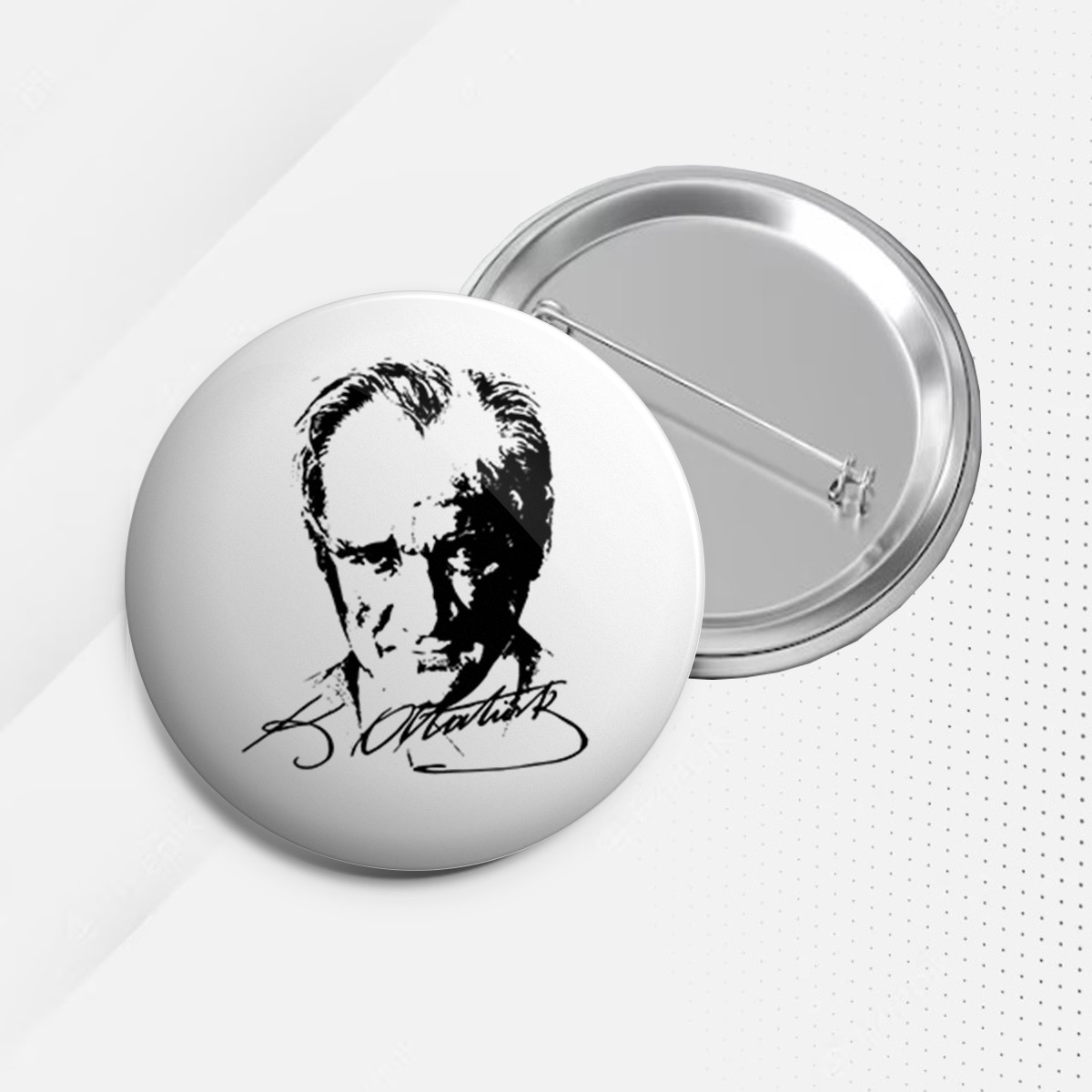 Atatürk İğneli Rozet Atatürk İğneli Rozet