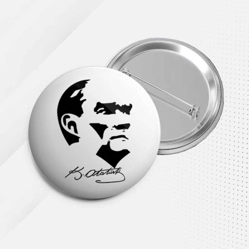 Atatürk Portre Rozet