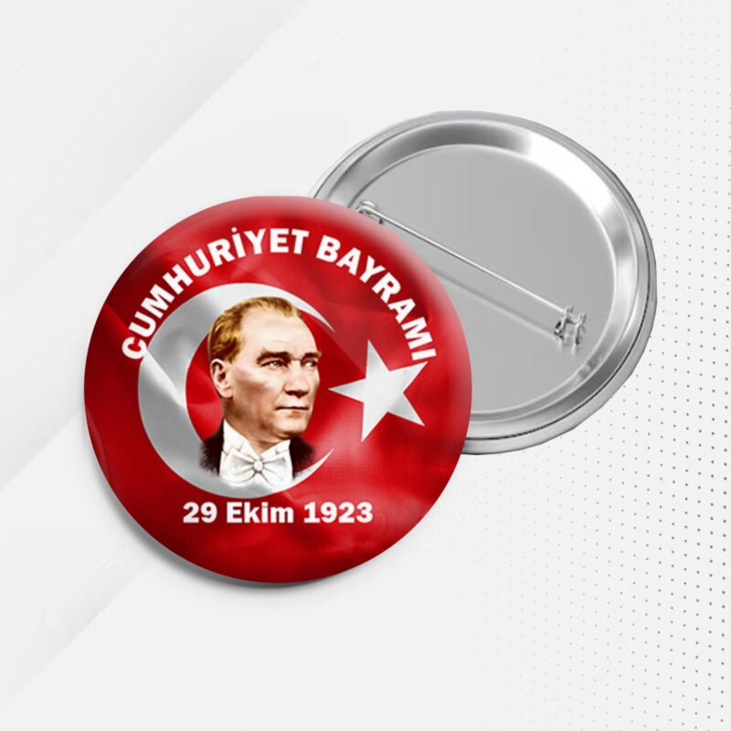 Cumhuriyet Bayramı Rozet